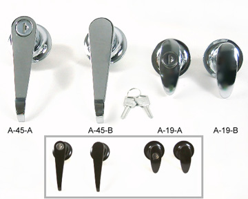 【A-45／A-19】Round Barrel Handles  |Knob & Handle Locks