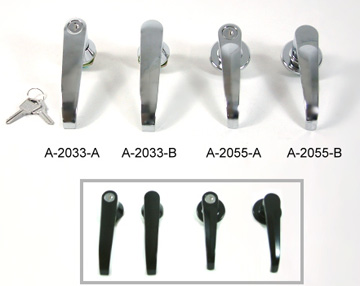 【A-2033／A-2055】Round Barrel Handles  |Knob & Handle Locks